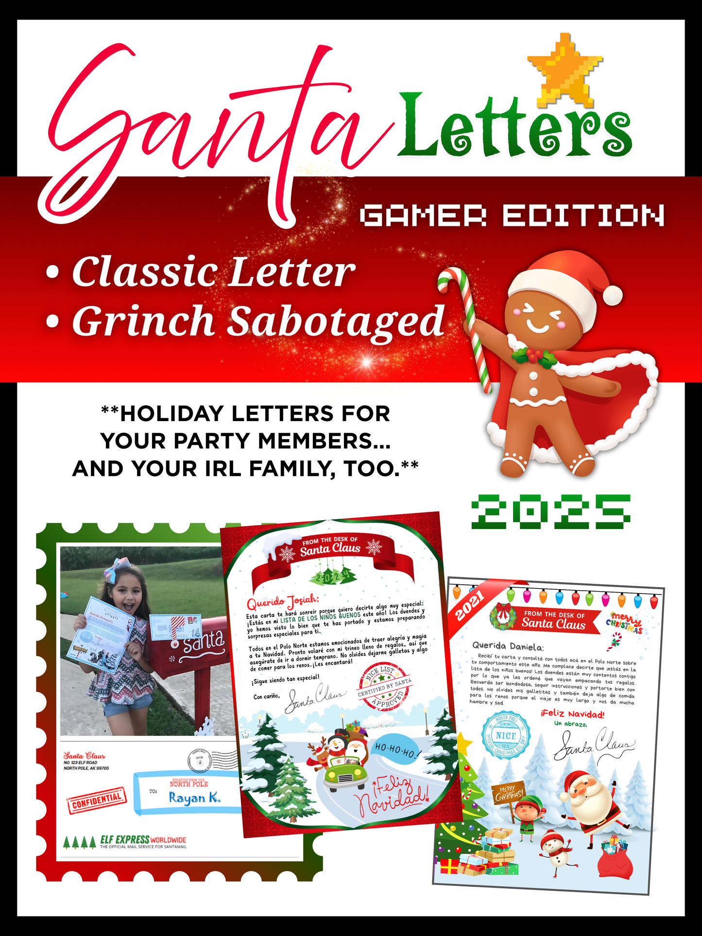 ⭐NICE LIST NOTICE - DIGITAL COPY ONLY